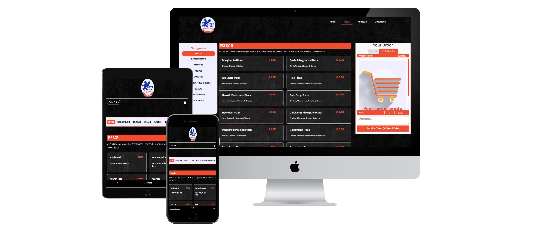 Pizza Time – Online Food Ordering screenshot