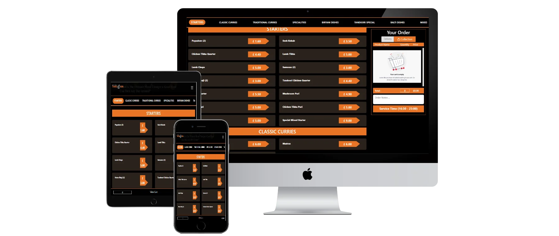 HurstCross Tandoori - Online Ordering screenshot