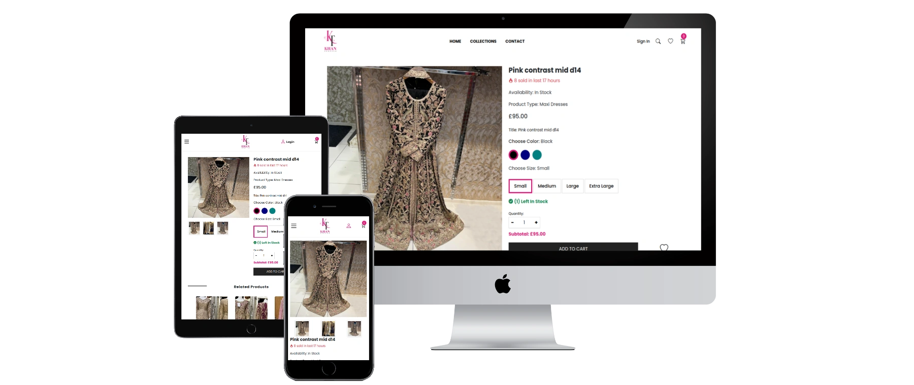 Khan Textile – Clothing Store screenshot