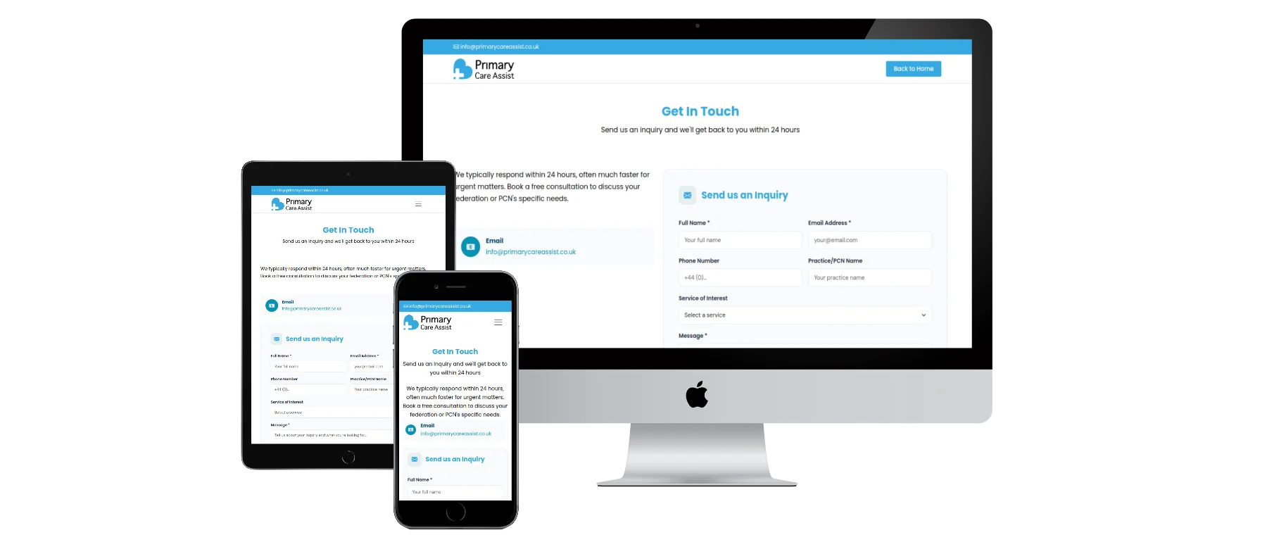 Primary Care Assist – Healthcare Appointment screenshot