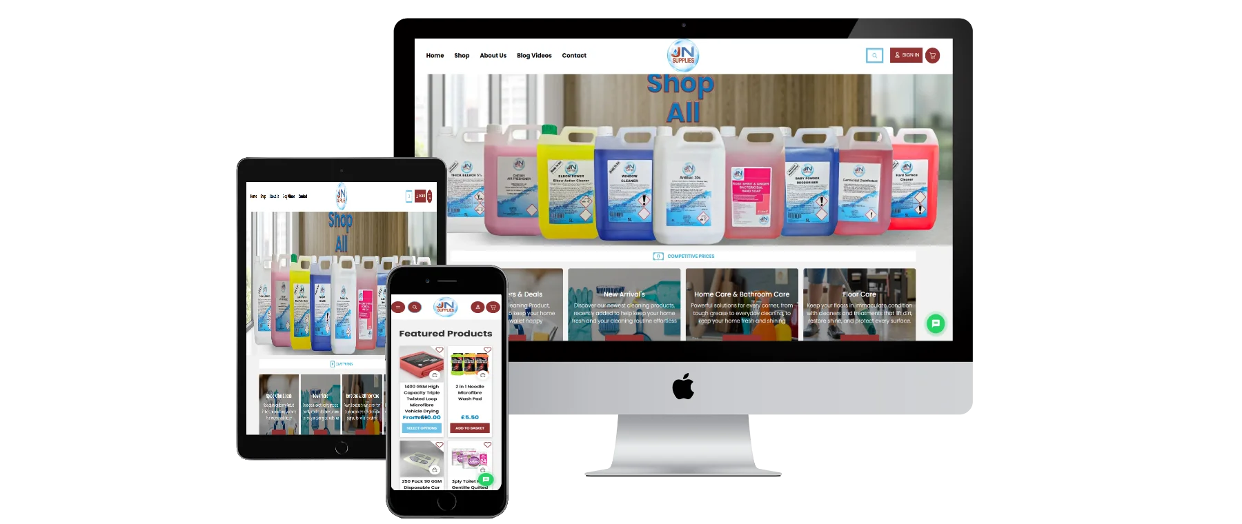 JN Supplies – Cleaning Products screenshot